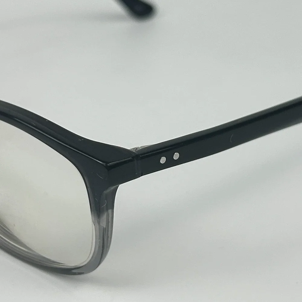 Robert Mitchel RM 8001 Mens Eyeglasses Frame Black Fade Full Rim 54-18-145 mm